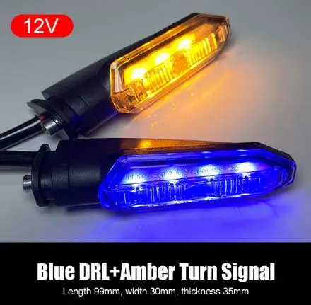 

2 шт., указатель поворота для мотоцикла, янтарный мигающий индикатор, водостойкий сигнал для скутера, задние задние фонари, освещение ходовых огней