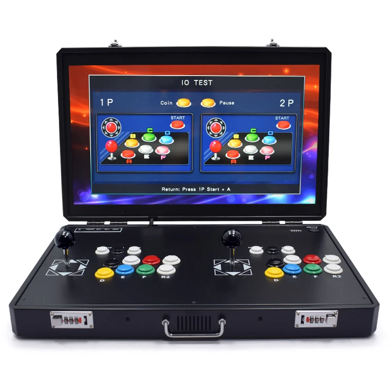 Pandora OS 6067 игр 23 8 дюймов IPS аркадная Консоль 2 игрока печатная плата Ретро видео