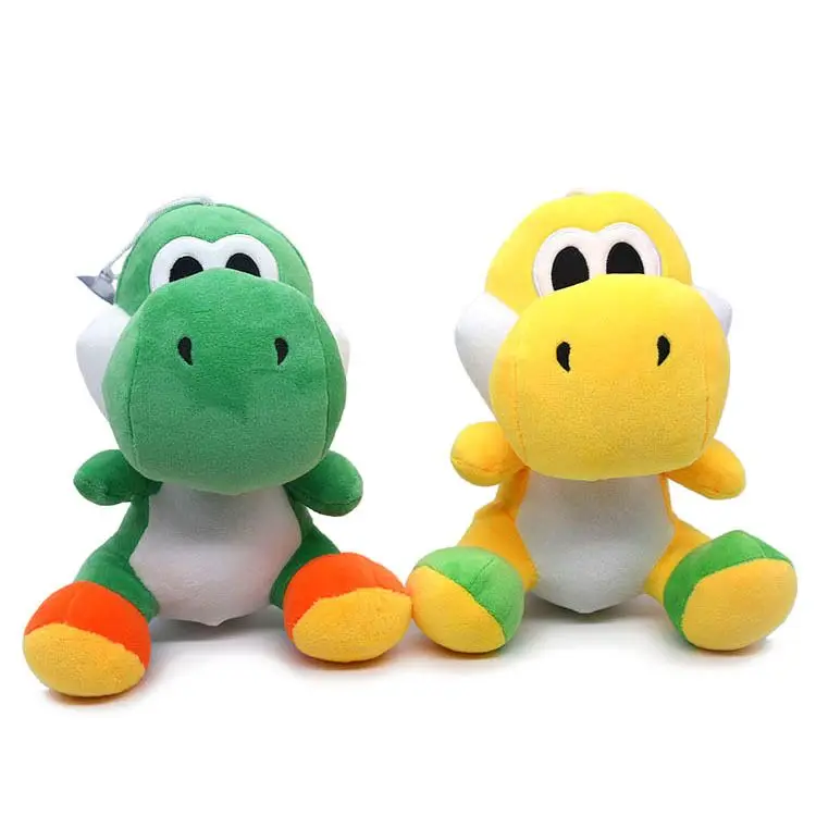 

2 шт./компл. Аниме игра Luma Chico зеленый желтый Yoshi динозавр ПП хлопковая Плюшевая Кукла Мягкие животные детские игрушки 15-18 см
