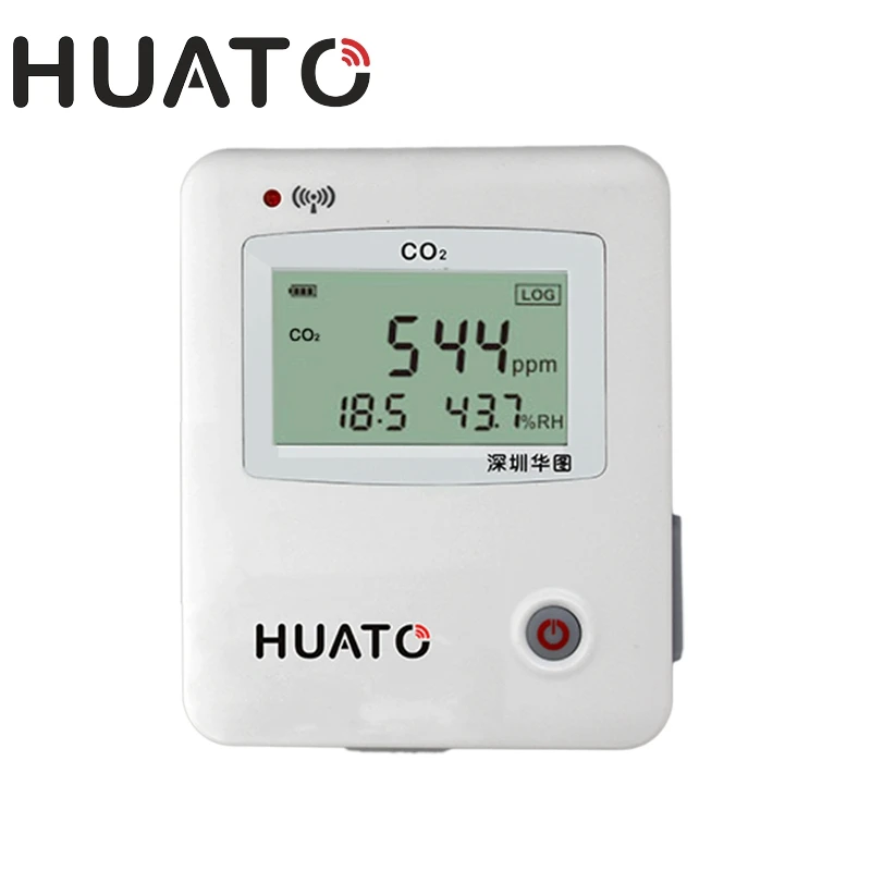 

Температура влажности и co2 измерительный прибор для окружающей среды и регистратор
