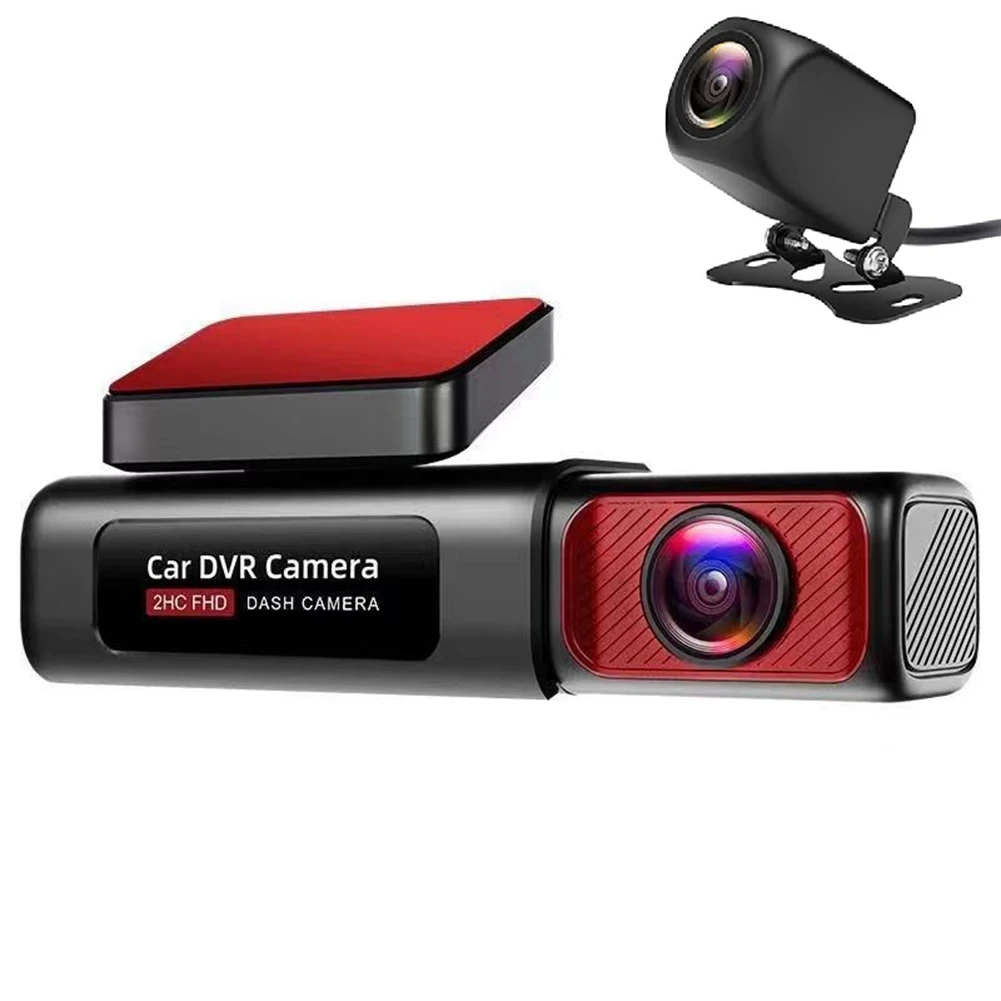 

4K Dash Cam with Built-in WiFi GPS, Front 4K Rear 1080P Dual Camera Recorder for Cars,LCD Foldable Screen Night Vision