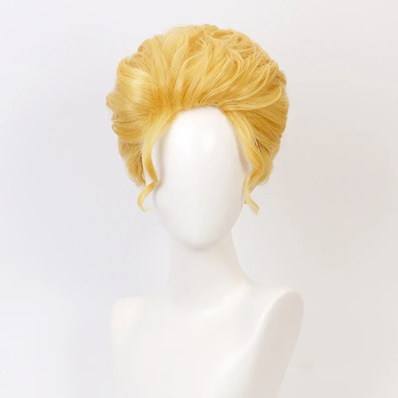 Невероятные приключения ДжоДжо Джорно Гиванна золотой парик для косплея