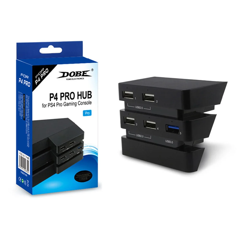 

Профессиональный высокоскоростной концентратор от 2 до 5 USB 3.0 Адаптер для консоли аксессуары для игровой консоли PlayStation4 PS4 Pro