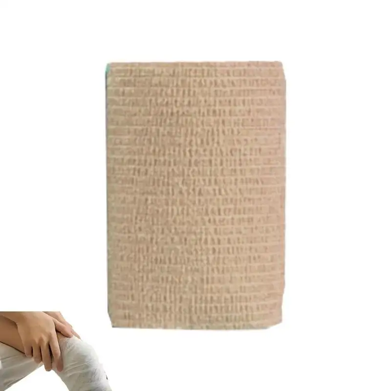 

2X5 ярдов, самоклеящаяся лента, дышащая самоклеящаяся лента, эластичная лента для спорта, лента для запястья и лодыжки