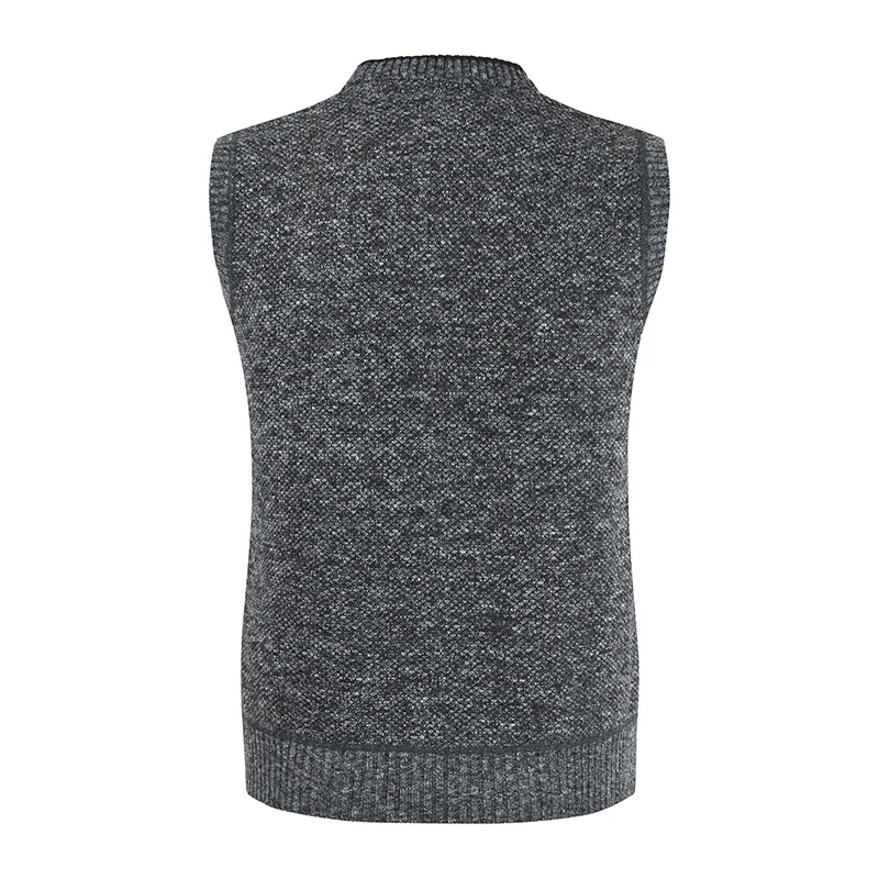 Новинка 2023 зимний мужской вязаный свитер жилет известная брендовая одежда