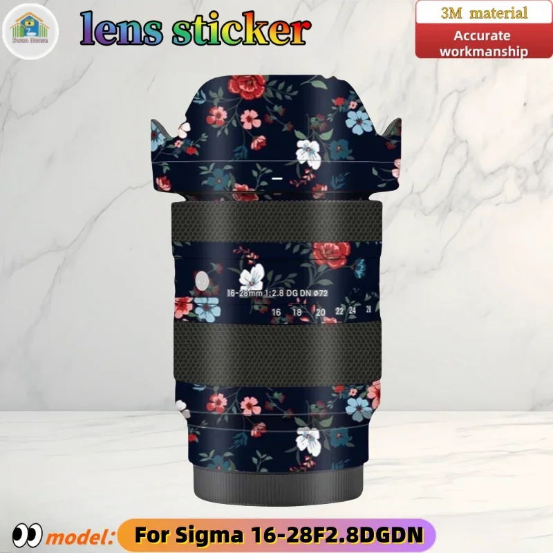 1628F2.8DGDN для Sigma 16-28 F2.8 DGDN наклейка на объектив камеры кожа сделай сам износостойкая