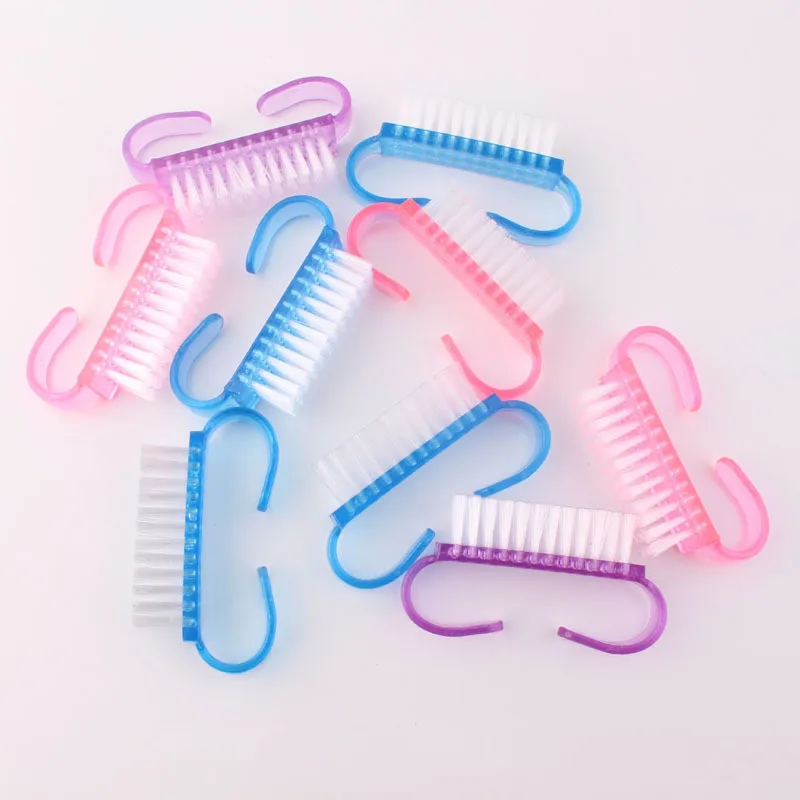 

10 Pcs/Lot Cleaning Nail Brush Tools File Nail Art Manicure Pedicure Soft Remove Dust Plastic Dust Cleaning Brushes