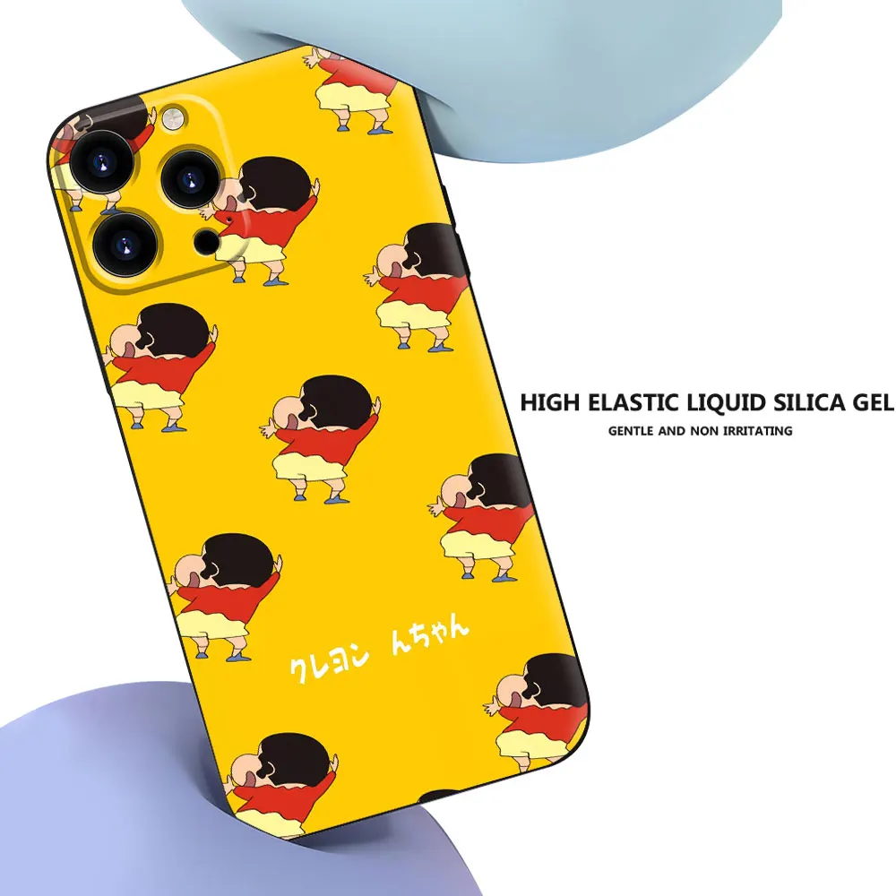 Модный чехол с рисунком для Xiaomi Mi 12 11 10T 11T Lite Pro 12X Note 5G 11Lite 9tpro 9T Crayon Shin-Chan Ass Black |