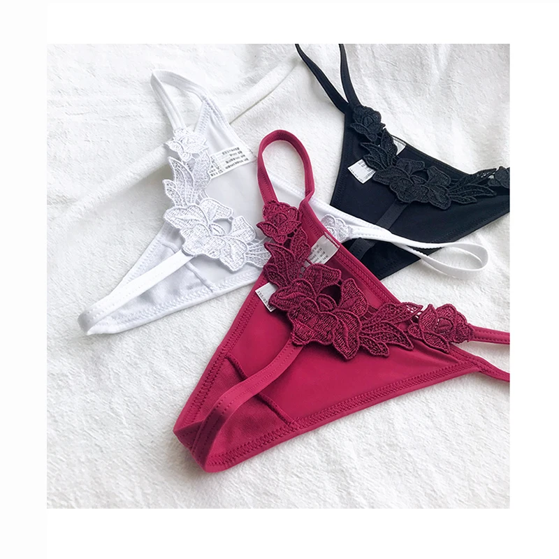 

Сексуальные женские кружевные стринги в форме цветов, нижнее белье с открытой промежностью, нижнее белье, трусики, сексуальное нижнее белье...