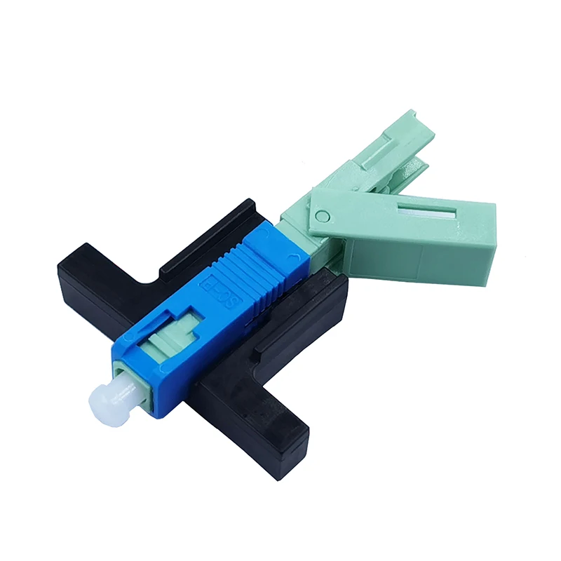 100/200pcs High Quality 53MM SC APC/SC UPC Single-Mode Optical Connector FTTH Tool Cold Connector   Fiber Optic Fast Conector