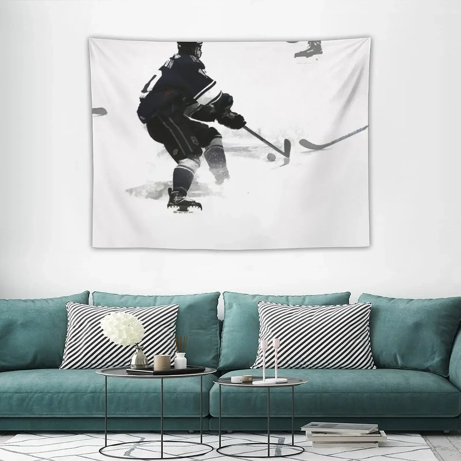 Гобелен The Deke-Hockey Player эстетический декор для комнаты настенное искусство