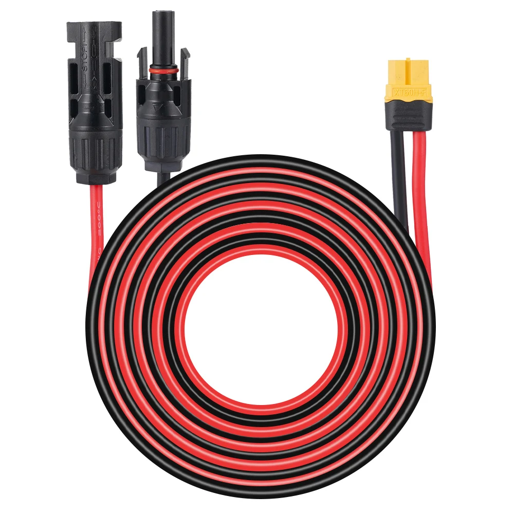XT60H Женский переходник для солнечного разъема 12AWG высококачественный