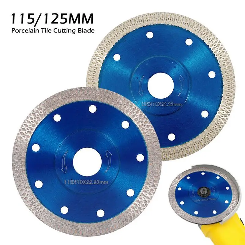 

New Turbo Diamond Saw Blade Disc Porcelain Tile Ceramic Granite Marble Cutting Blades For Angle Grinder Diamond Saw Blade 115mm
