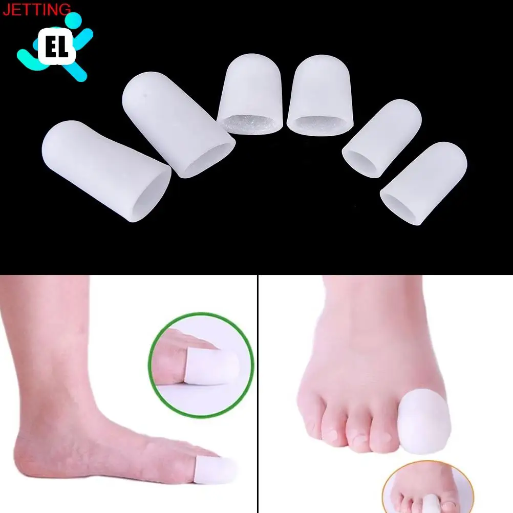 

2 шт., силиконовые протекторы для ног, 3 размера
