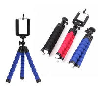 mini sponge tripod for phone 360 degree lazy octopus holder clip action camera tripod for gopro huawei xiaomi smartphone stand