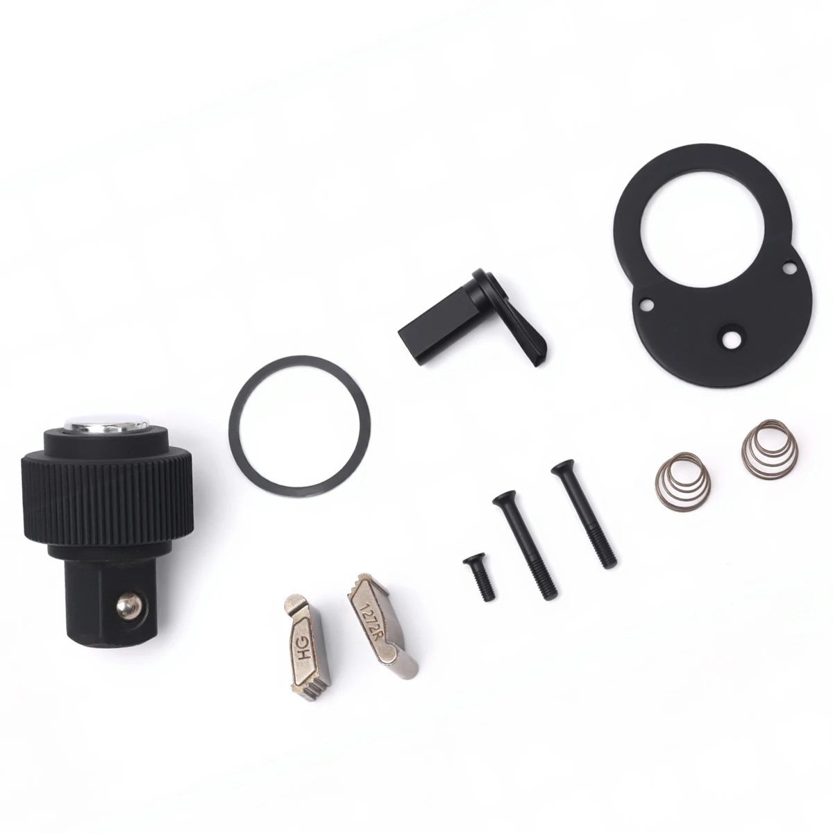 Набор запасных аксессуаров для ремонта с храповым механизмом, 72 зубца, быстроразъемный торцевой ключ с высоким крутящим моментом, гаечный ключ, запасная часть для мастерской, головка