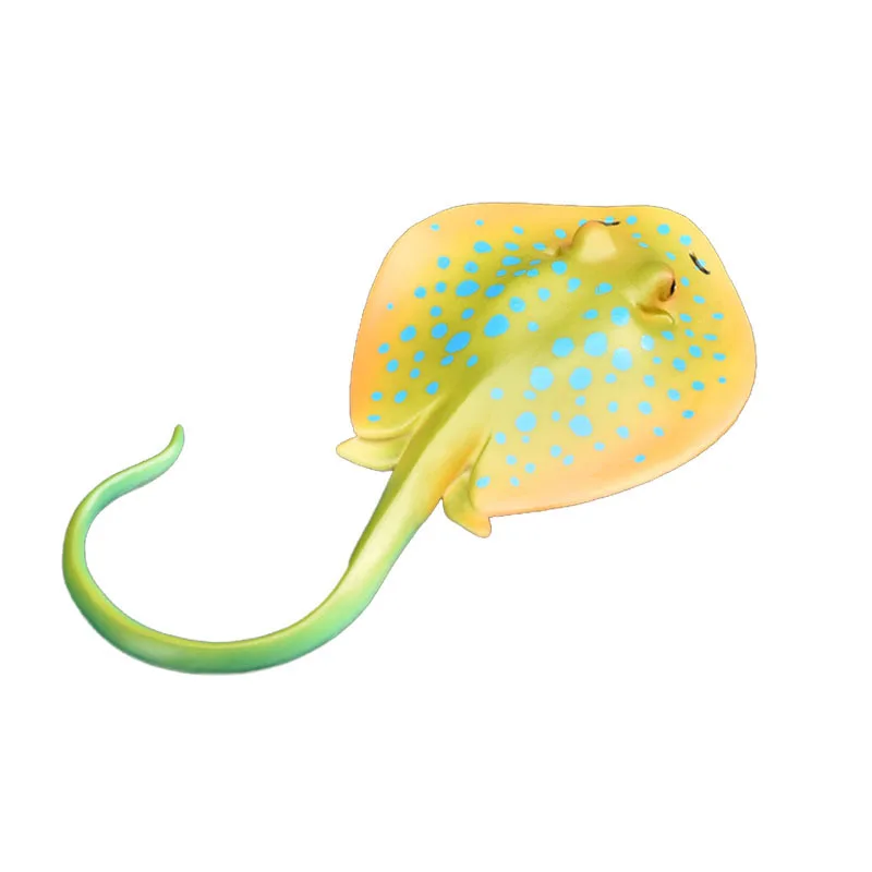 

New Realistic Sea Animal Solid Simulation Teaniura Figurine ABS Action Figure Model Collection EducationAl Toy For Children Gift
