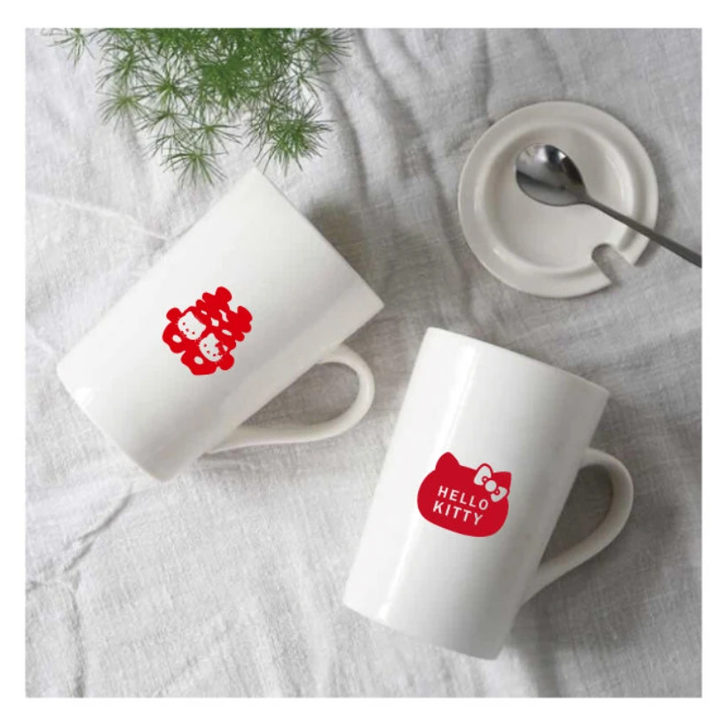 

Hello Kitty Stickers Wedding New Wedding Room Decoration Self-adhesive Sticker Cup Decoration Happy Word Mini Sticker Label