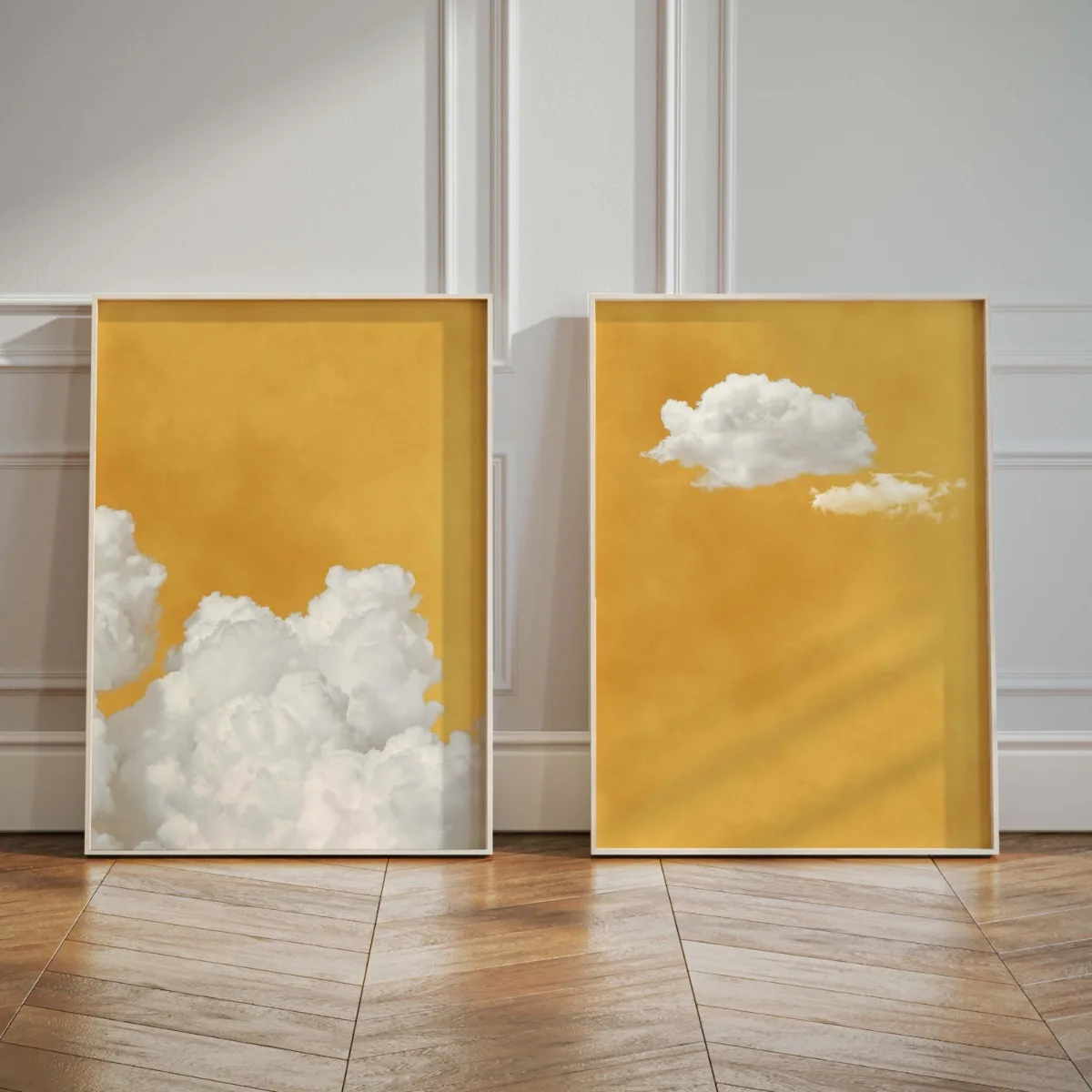 

Настенный постер "Желтое облако"