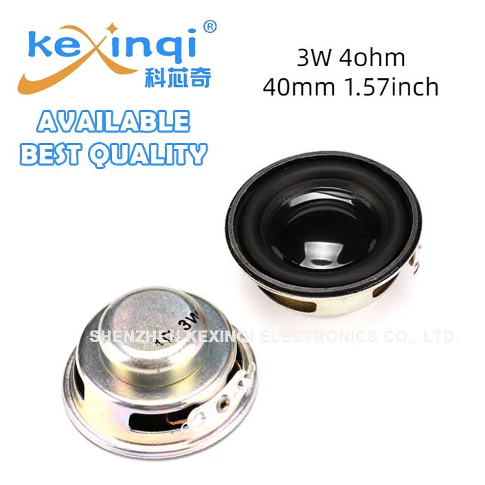

4pcs Mini Audio Portable Speakers 3 W 4R ohm 40mm 1.57inch 4cm Bass Speaker Woofer Multimedia Loudspeaker DIY For Home Theater
