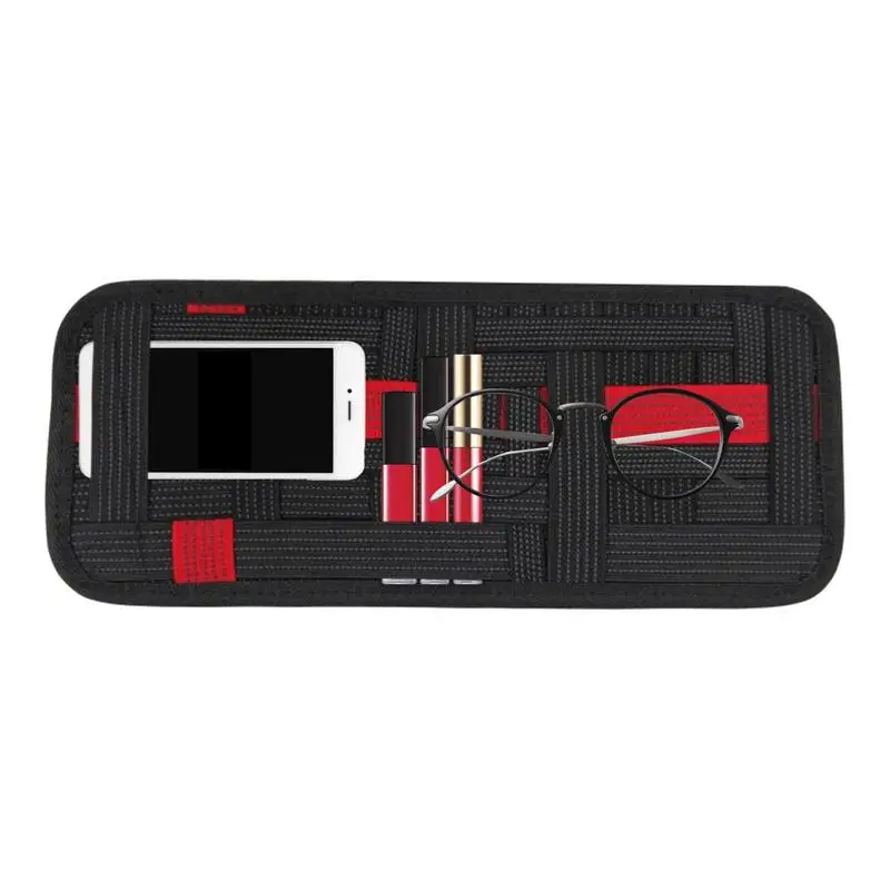 

Автомобильный Органайзер с солнцезащитным козырьком, органайзер для грузовика, личная сумка для хранения, органайзер, карманный органайзер для аксессуаров в салоне автомобиля