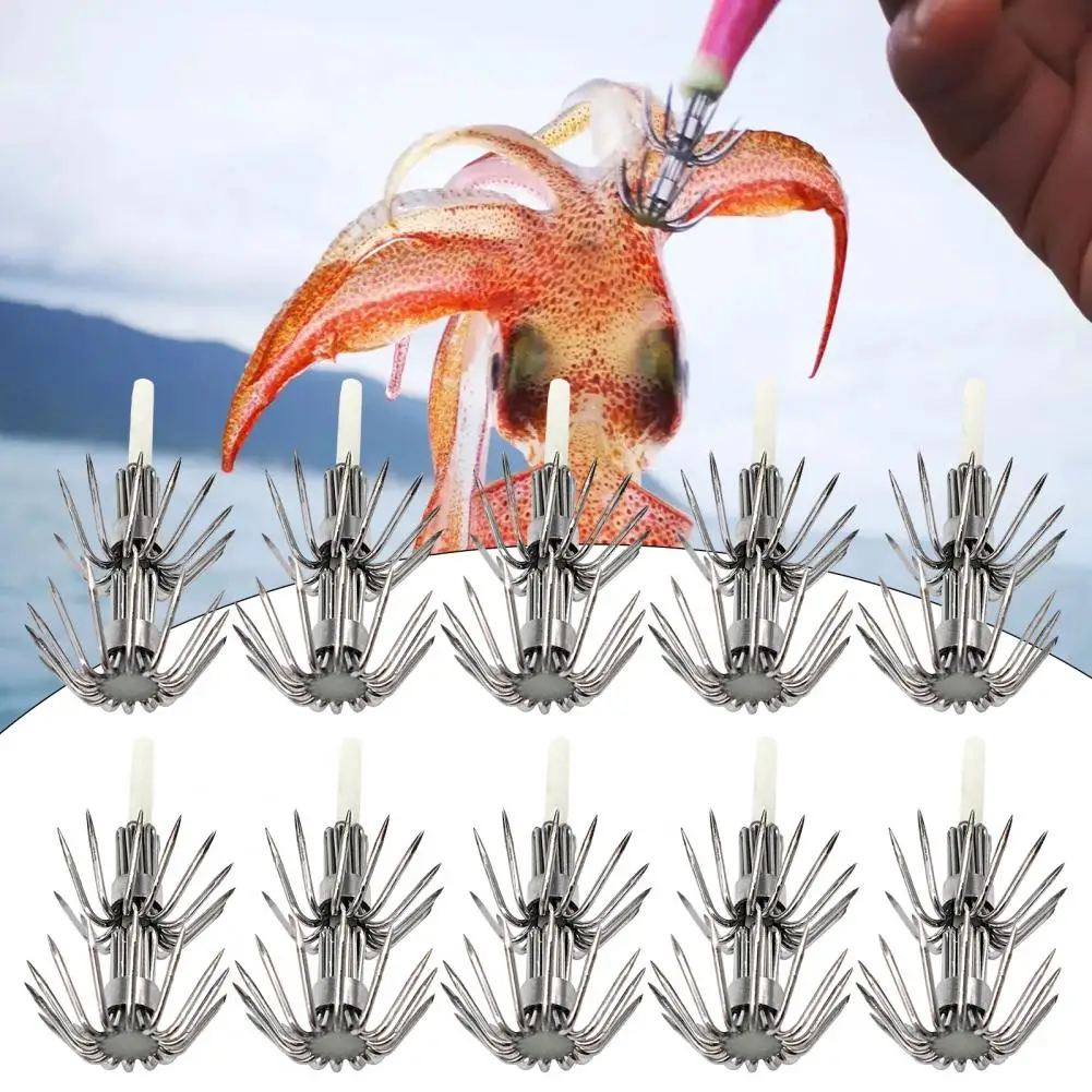 10 шт. двухслойный легкий крючок для зонта из нержавеющей стали