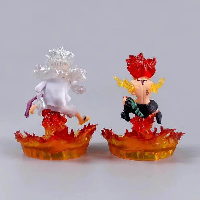 Mini figurine Luffy Gear 5 5