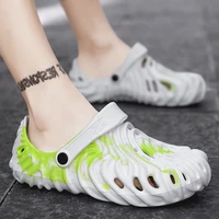 summer fashion womens slippers couple casual non slip camouflage beach shoes 2022 new mens soft bottom breathable sandals