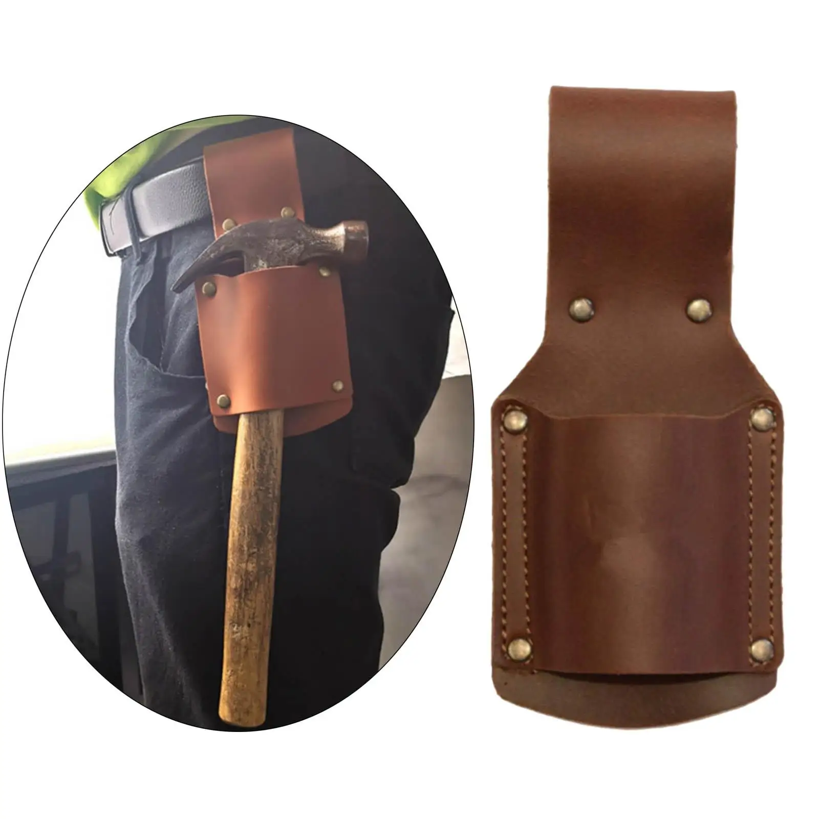 

Кобура с топором из искусственной кожи ручной работы