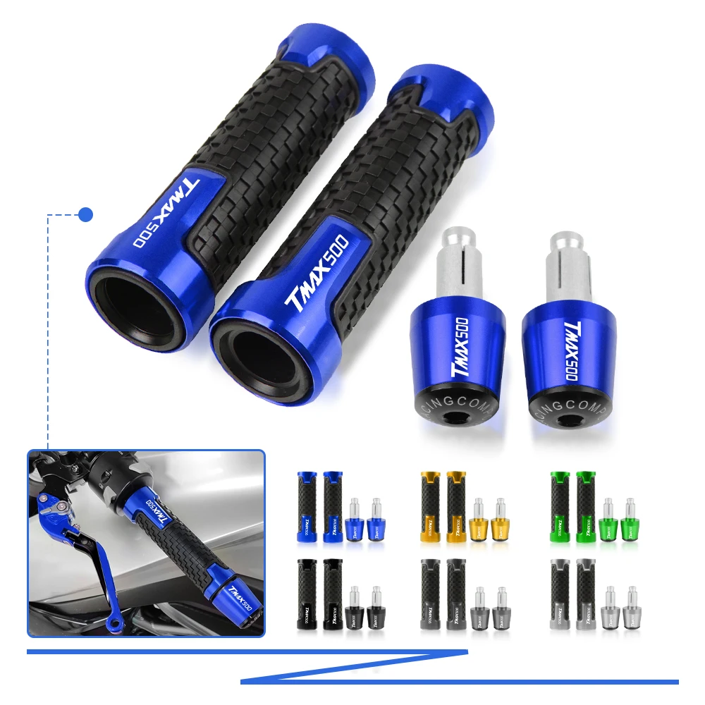 

Motorcycle Accessories Hand Grip Ends Plus Handle Bar Grips Ends Slider for Yamaha TMAX500 2010 2011 2012-2016 2017 2018 TMAX500