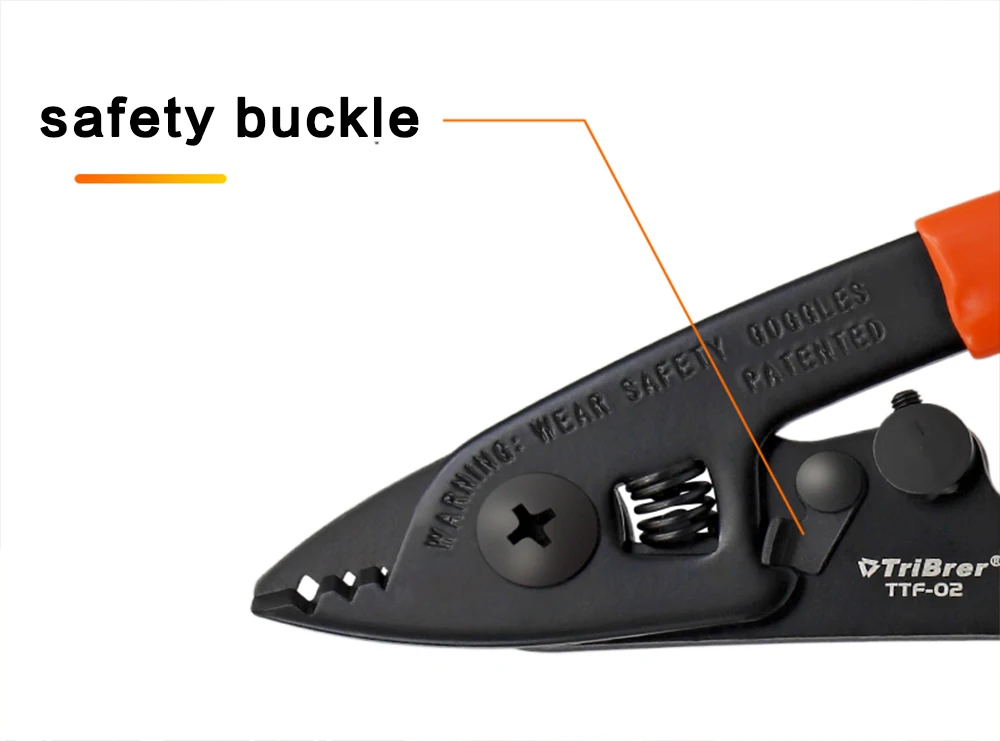2 in1 TriBrer TTP-01 TTF-02 Fiber Cable Stripping Pliers Miller TTF02 Three Mouth Strippers TTP01 Leather Cable Stripping Pliers
