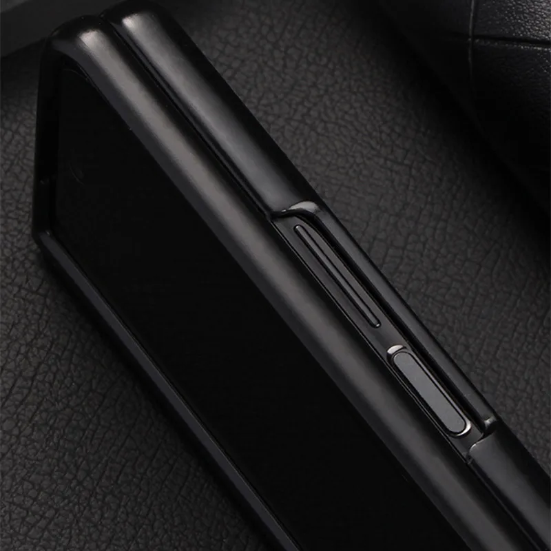 Luxury 2in1 Retro Genuine Leather Hard Phone Case for VIVO X Fold 5G Classic Vintage Deer Elk Head Texture Armor Back Cover