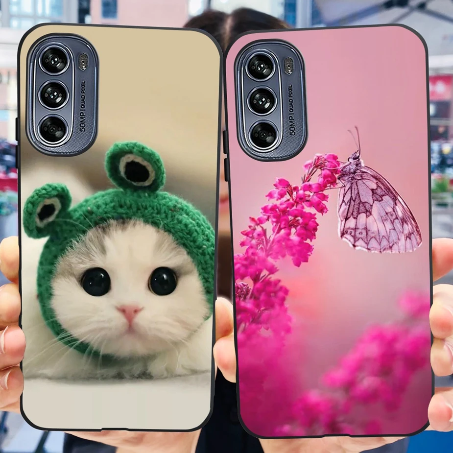 For Motorola Moto G62 5G Case New Fashion Painted Cover Shockproof Soft TPU Phone G 62 MotoG62 Fundas Coque