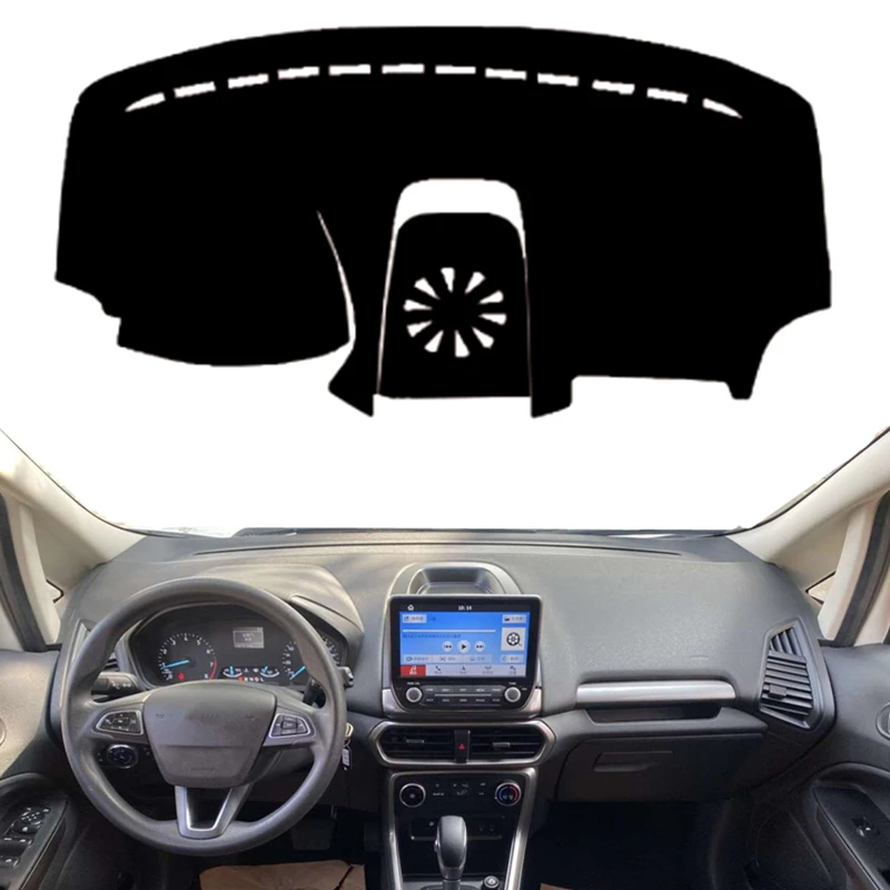 Для Ford EcoSport 2018 2019 2020 2021 2022 2023 автомобильный чехол для приборной панели коврик с