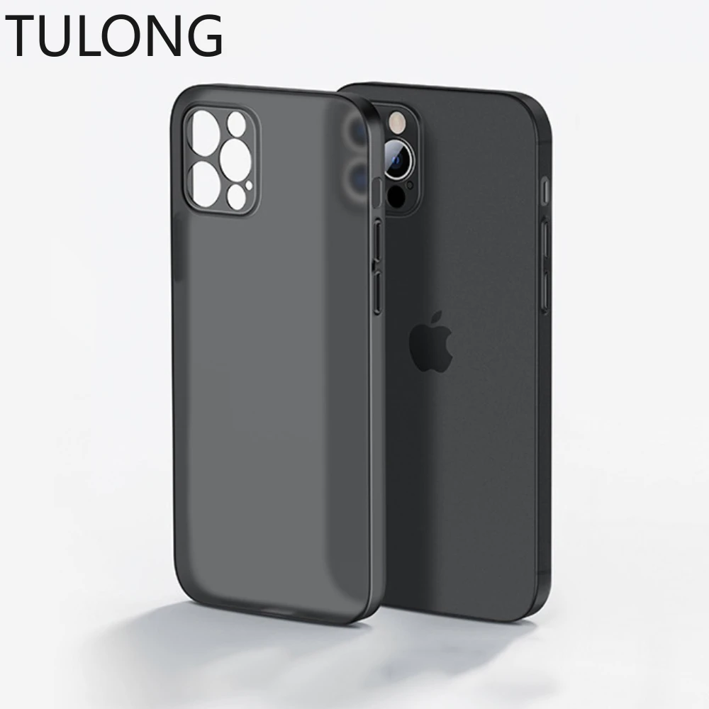 

TULONG Suitable for IPhone13 Ultra-thin Frosted Mobile Phone Shell Apple 12promax Protective Shell 78se2020 X XR 11 pro max Case