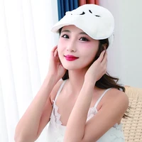 2022facial towel white moisturizing and hydrating beauty salon and cold hot compress mask thickened coral fleece face towel 24x2
