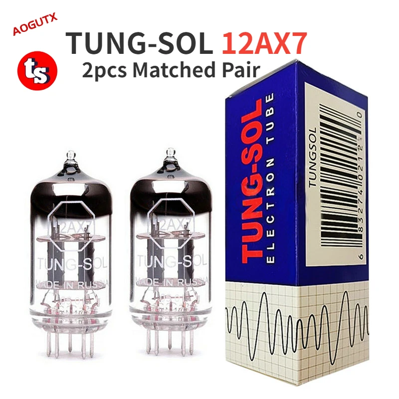 Вакуумная трубка TUNG-SOL 12AX7 ECC83 заменяет 6N4 5751 HIFI аудио клапан электронная усилитель