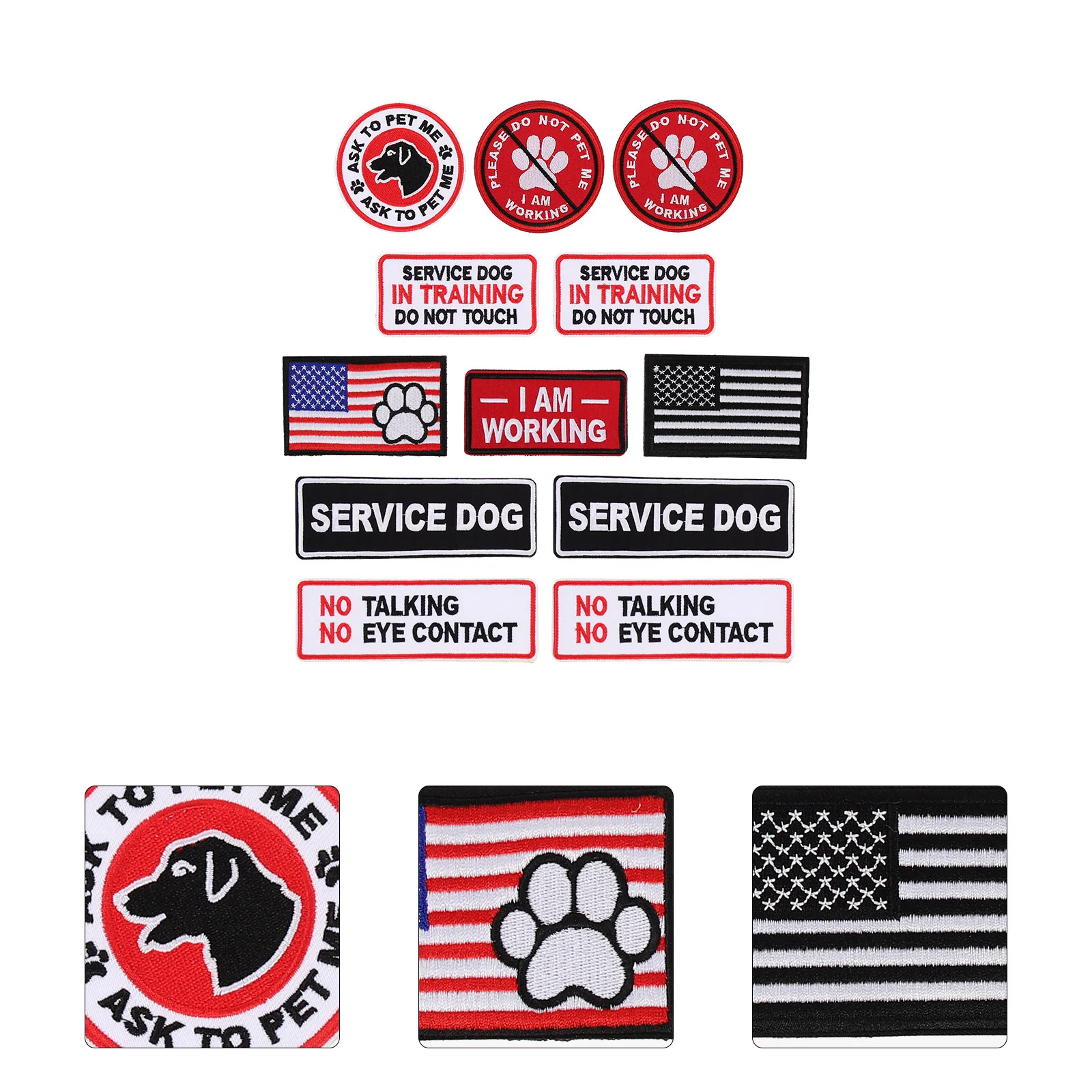 

Sticky Tape Decorative Clothes Patch DIY Patches Outdoor Bag Embroidery Fans