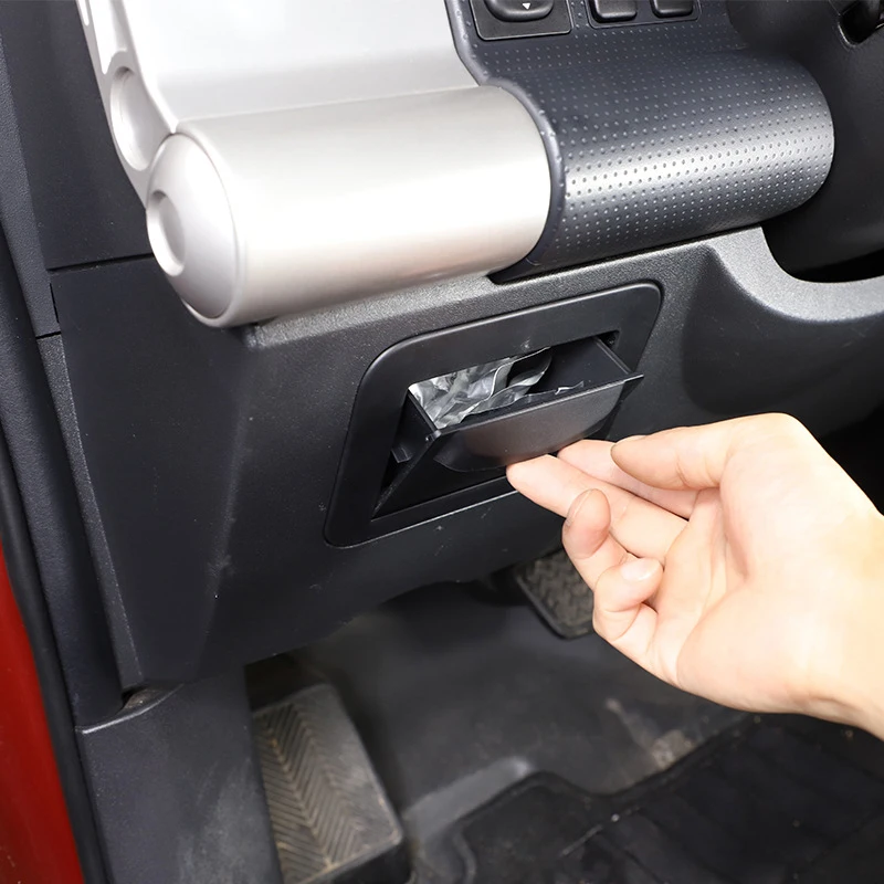 Черный ABS приборная панель автомобиля положение вождения ящик для хранения