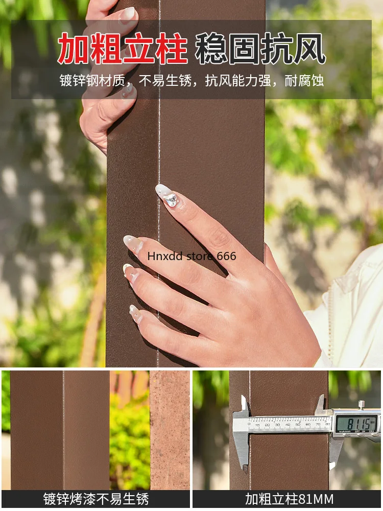 Навес для двора сада освещения павильон с четырьмя углами