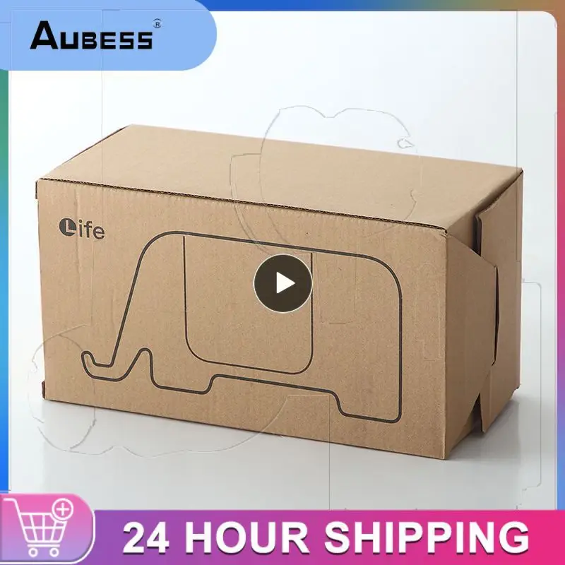 

Elephant Tissue Box Pumping Box Home Living Room Dining Room Multifunctional Creative Cute Remote Control Storage Box