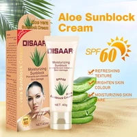 2pcs 40ml facial body sunscreen whitening sun cream sunblock skin protective cream anti aging oil control moisturizing face care