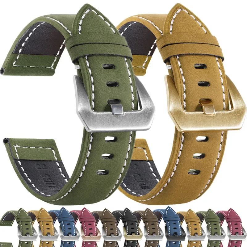 Ремешок из коровьей кожи для Seiko и Omega