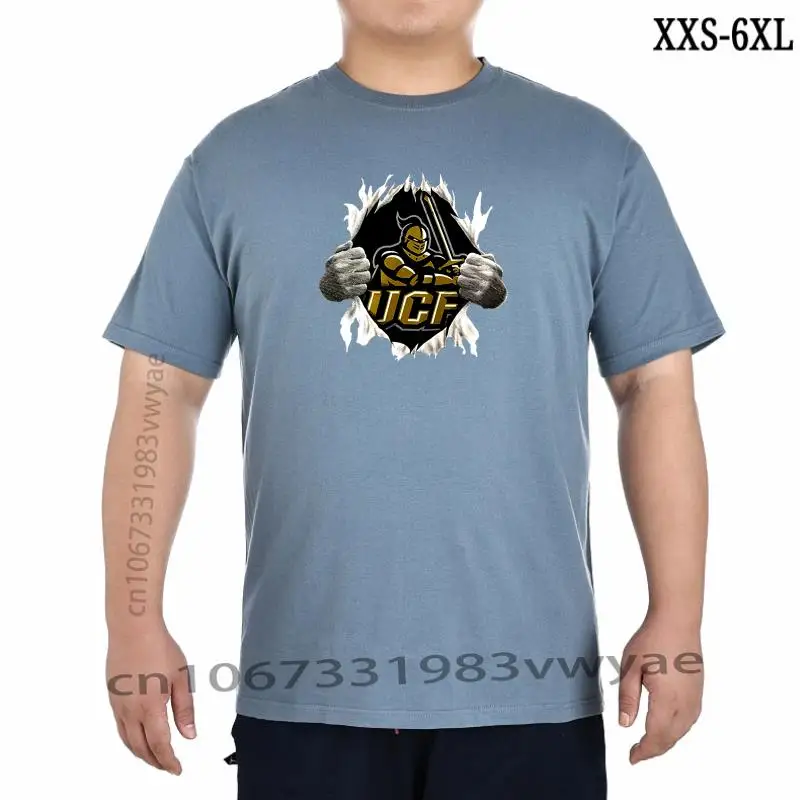 

Мужские высококачественные топы с индивидуальным принтом, хипстерские футболки Myos Ucf, футболка с разрезами на груди