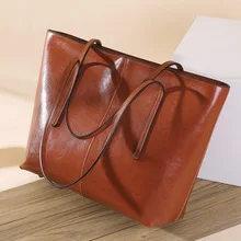 2023 new leather women's bags large capacity fashion versatile shoulder crossbody handbag big bag