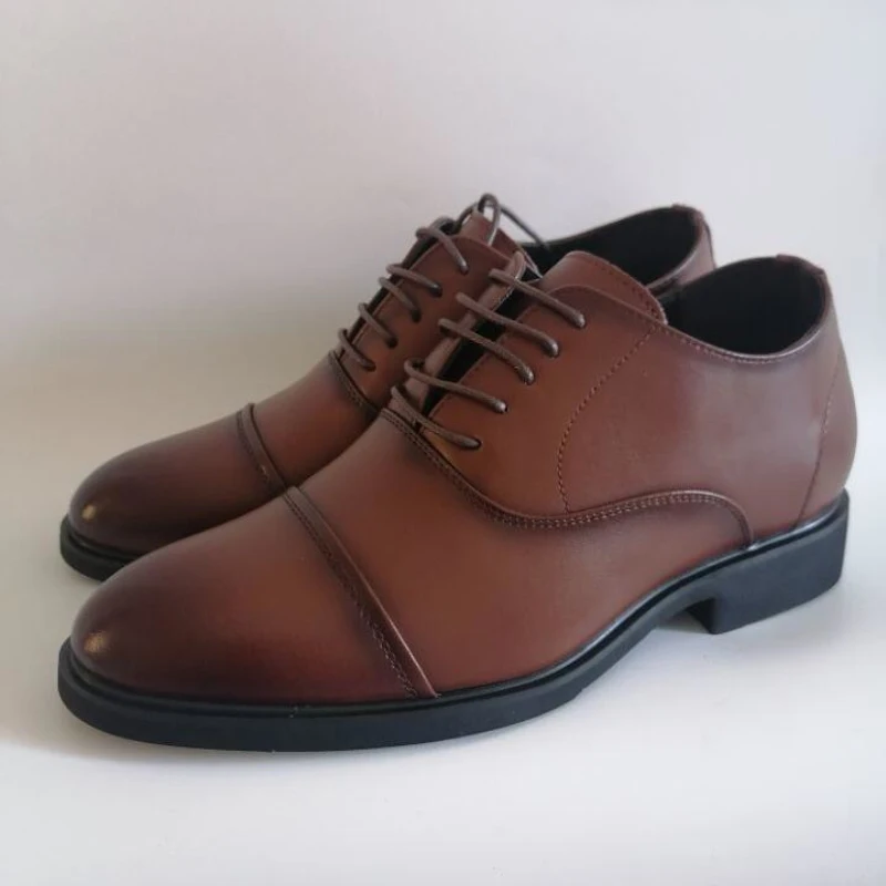 Деловые деловые туфли для мужчин увеличивающие рост свадебные повседневная