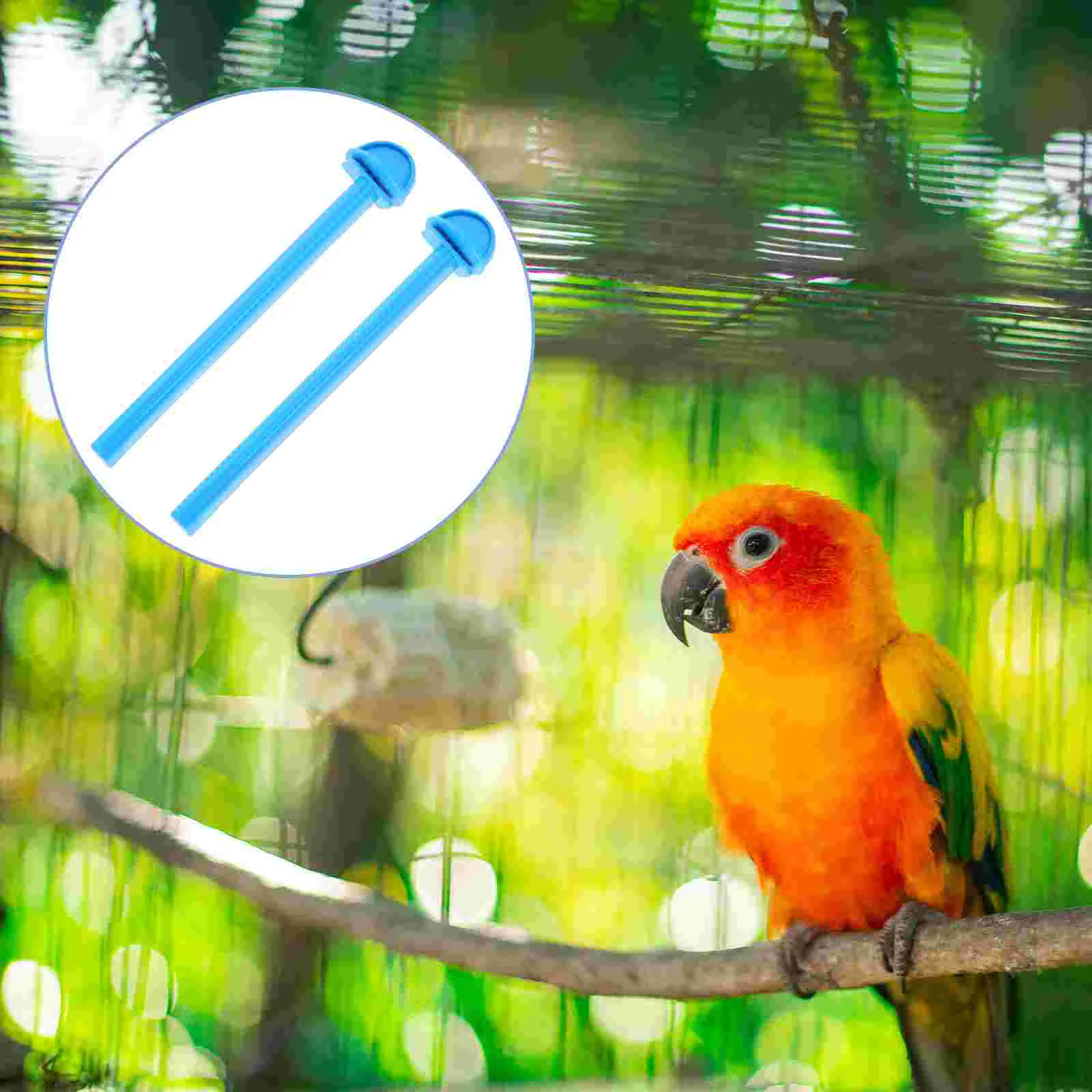 Птичьи кореллы пластиковая стойка для клеток жердочки небольшая стоячая птица