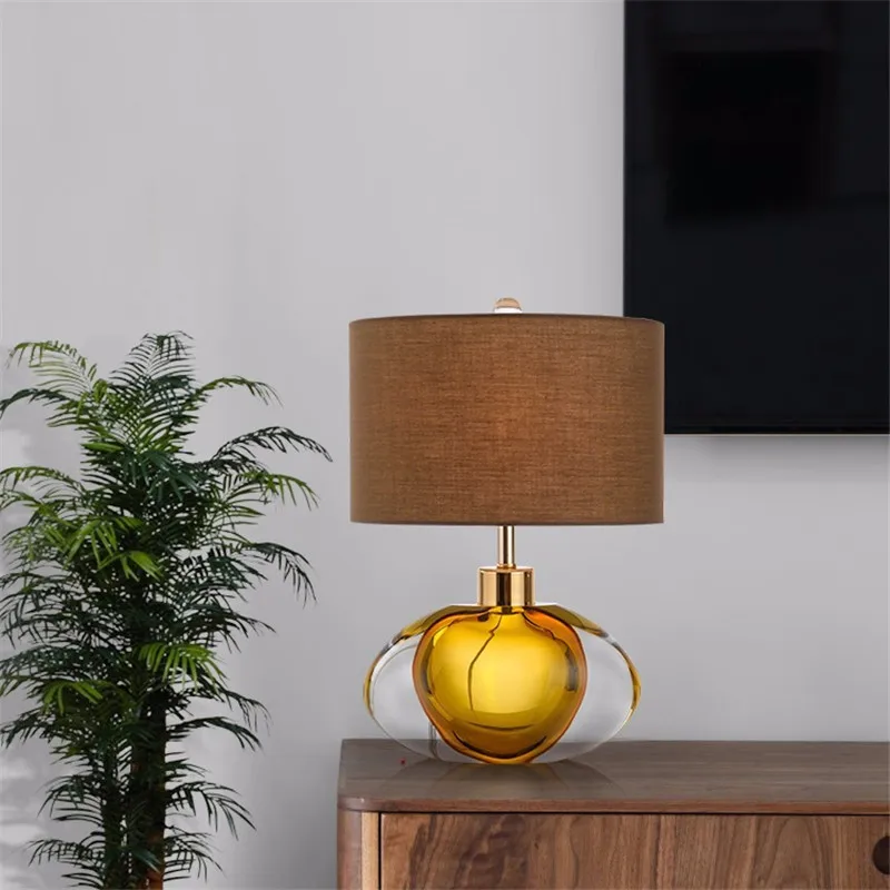 TINNY Современная глазурованная настольная лампа в скандинавском стиле модное