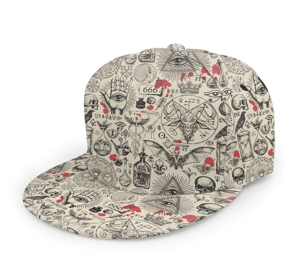 Кепка с плоским козырьком в стиле хип-хоп для мужчин и женщин