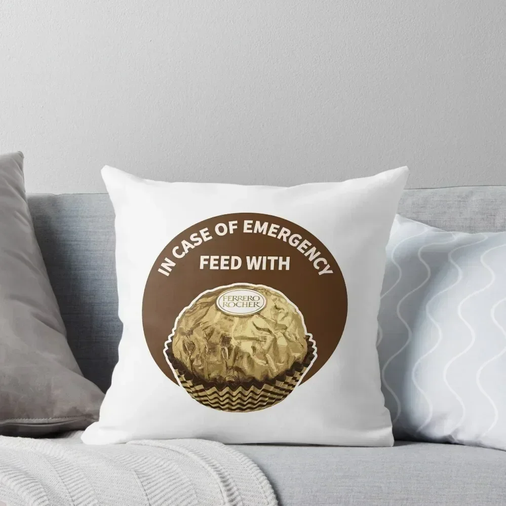 Фото В футляре аварийного питания с подушкой Ferrero Rocher, чехлы для диванов для гостиной, роскошная декоративная подушка №1